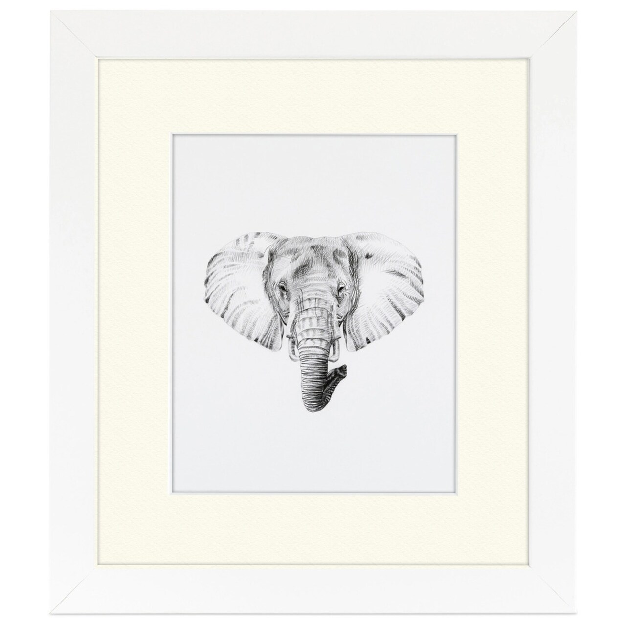 ArtToFrames 20x28" Matted Picture Frame with 16x24" Single Mat Photo Opening Framed in 1.25" White and 2" Mat (FWM-3966-20x28)